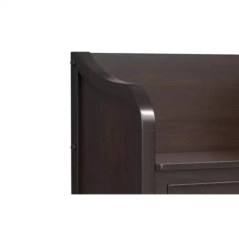 Petit banc de rangement d'entrée