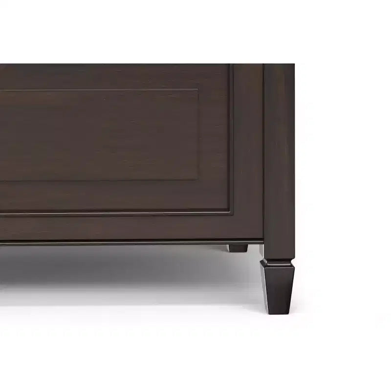 Petit banc de rangement d'entrée
