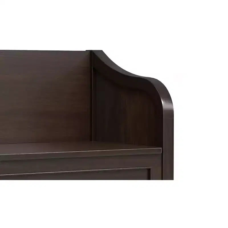 Petit banc de rangement d'entrée