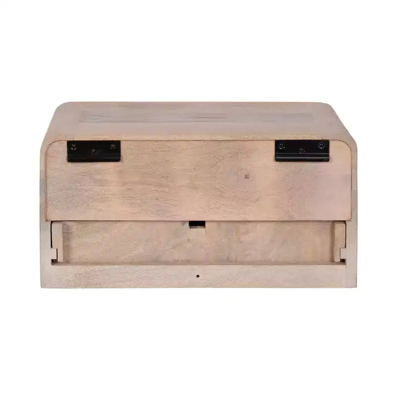 Table d'appoint flottante, 18x10x9, Blanc