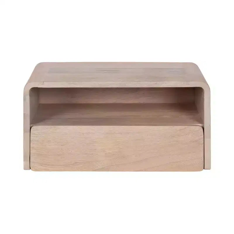 Table d'appoint flottante, 18x10x9, Blanc