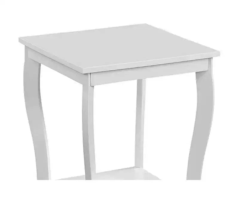 Table d'appoint en bois carrée 1 pièce