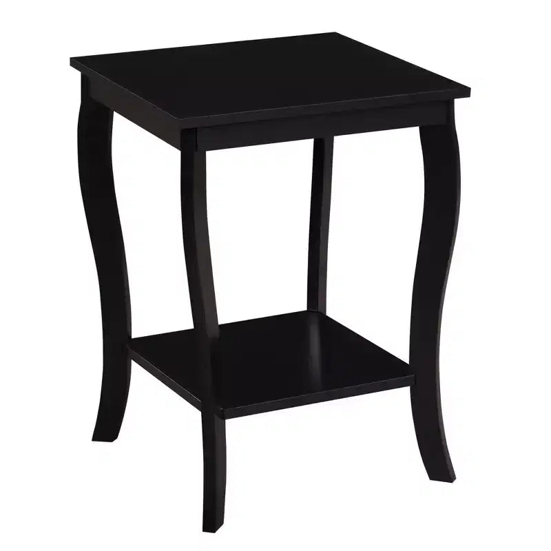Table d'appoint en bois carrée 1 pièce
