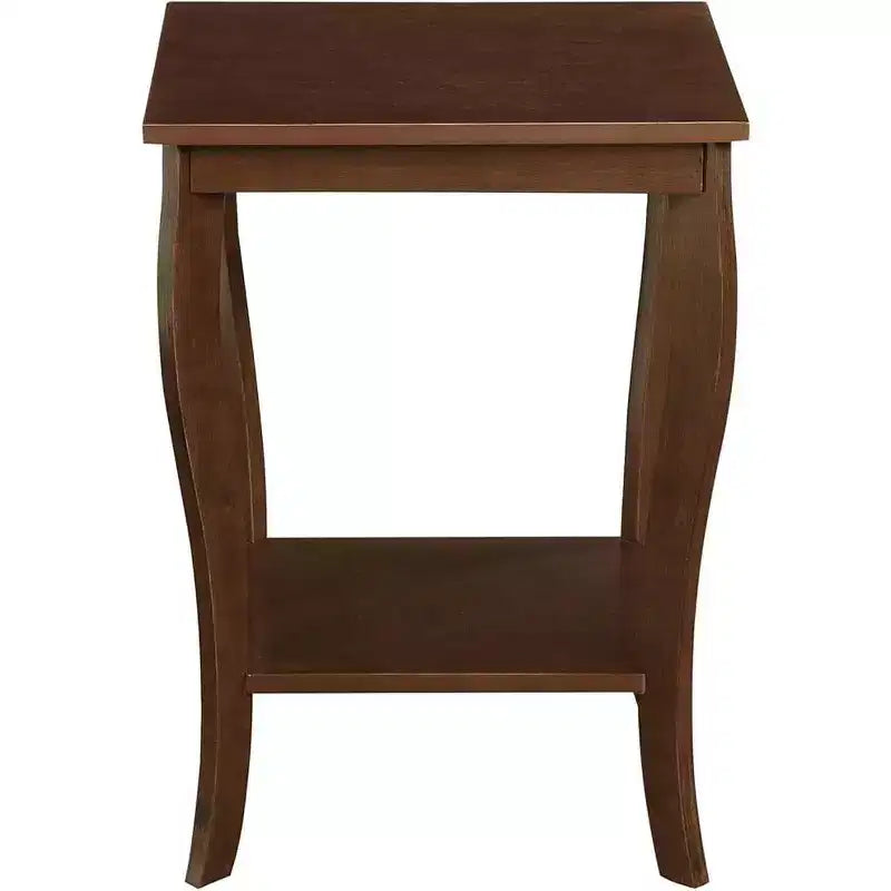 Table d'appoint en bois carrée 1 pièce