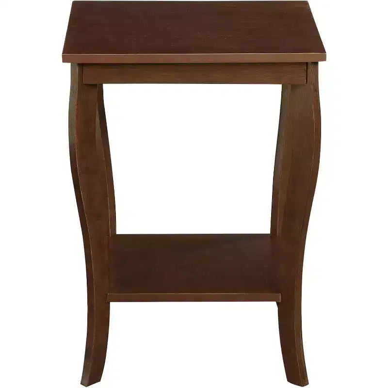 Table d'appoint en bois carrée 1 pièce