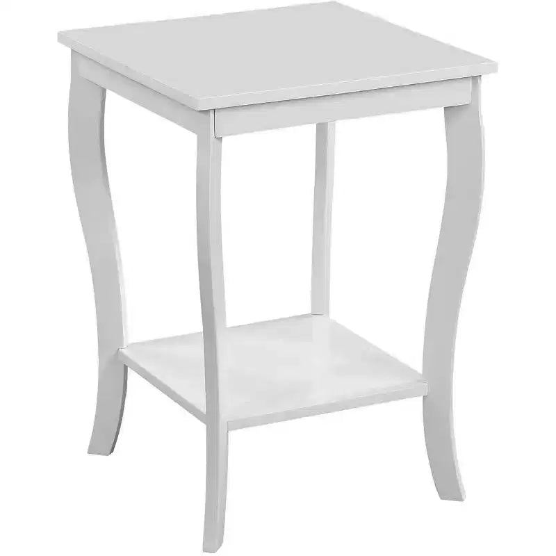 Table d'appoint en bois carrée 1 pièce