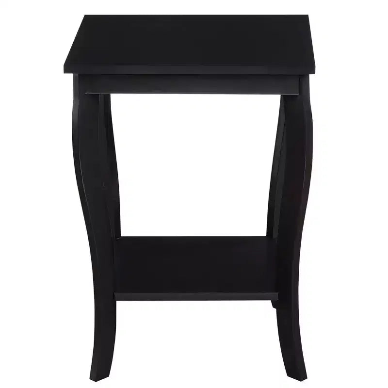 Table d'appoint en bois carrée 1 pièce