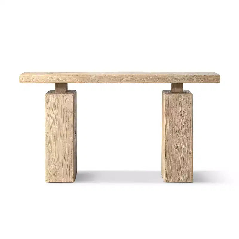 Console en bois d'orme massif recyclé - 45
