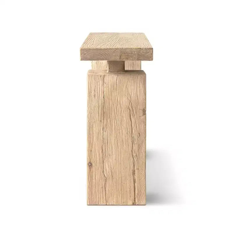 Console en bois d'orme massif recyclé - 45