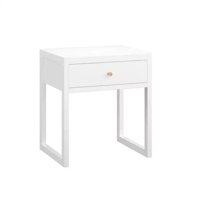 Tiroir de rangement minimaliste pour table de chevet rond/cylindrique