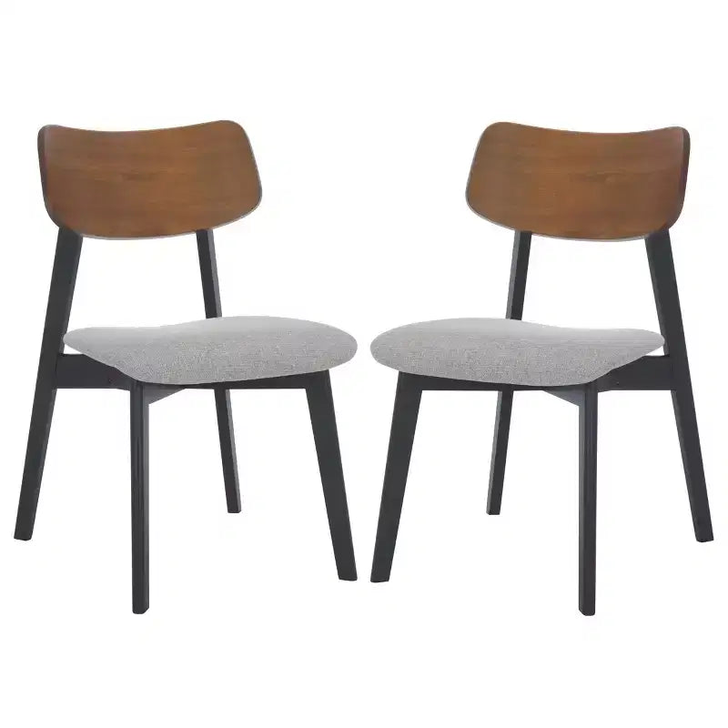 Chaise de salle à manger en bois (Lot de 2)
