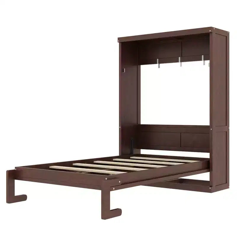 Lit avec armoire escamotable