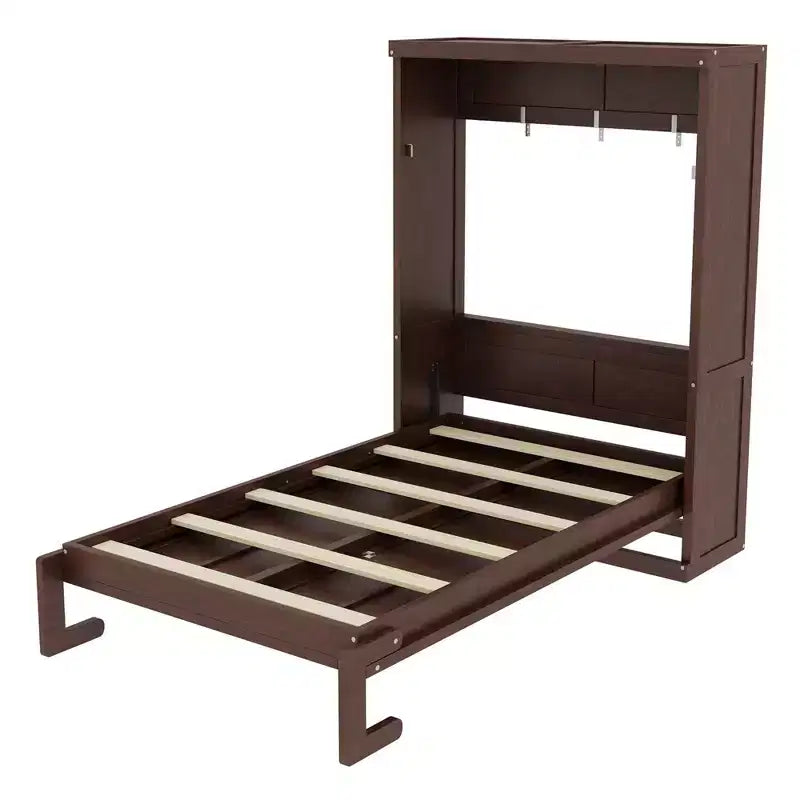 Lit avec armoire escamotable