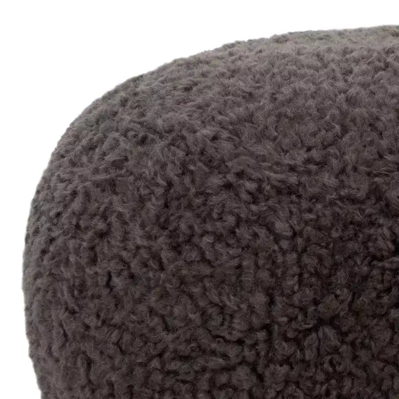 Coussin de siège rond avec rembourrage en polyester