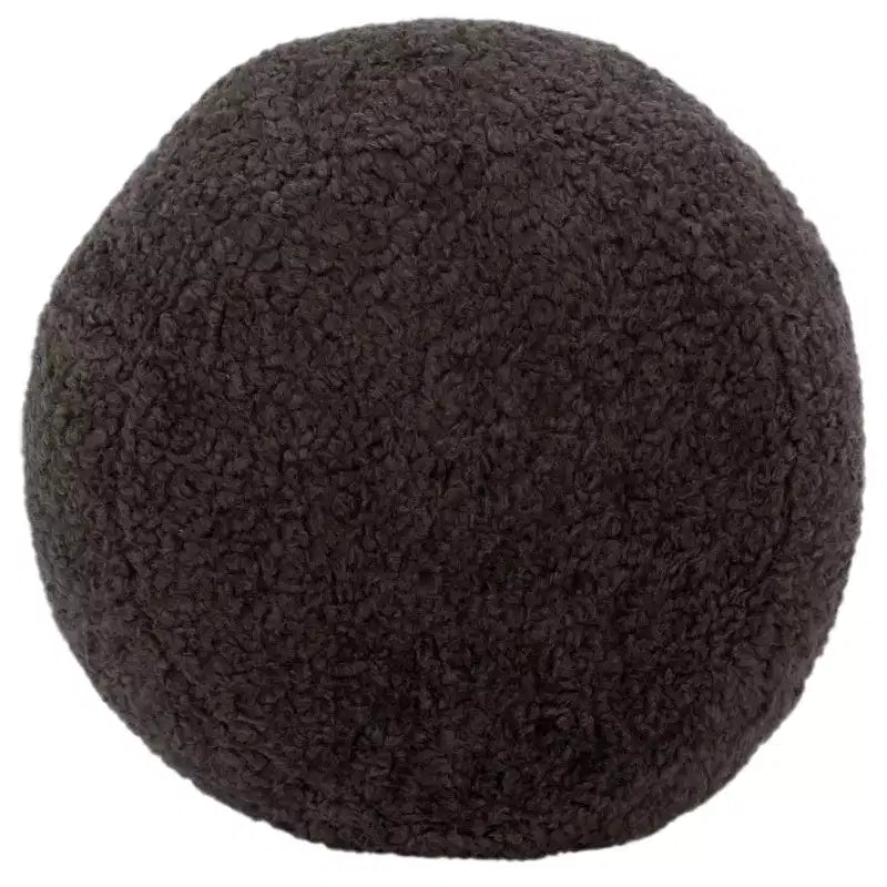 Coussin de siège rond avec rembourrage en polyester