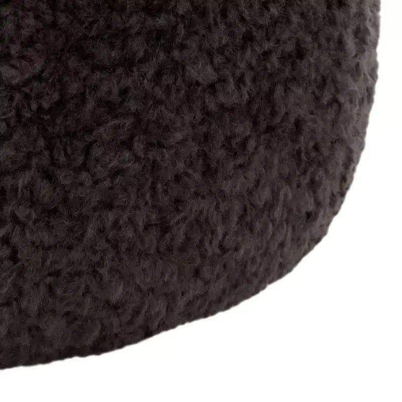 Coussin de siège rond avec rembourrage en polyester