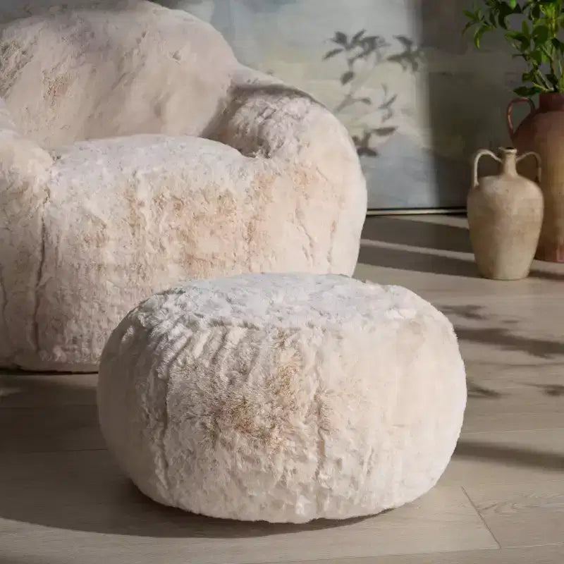 Coussin de siège rond avec rembourrage en polyester