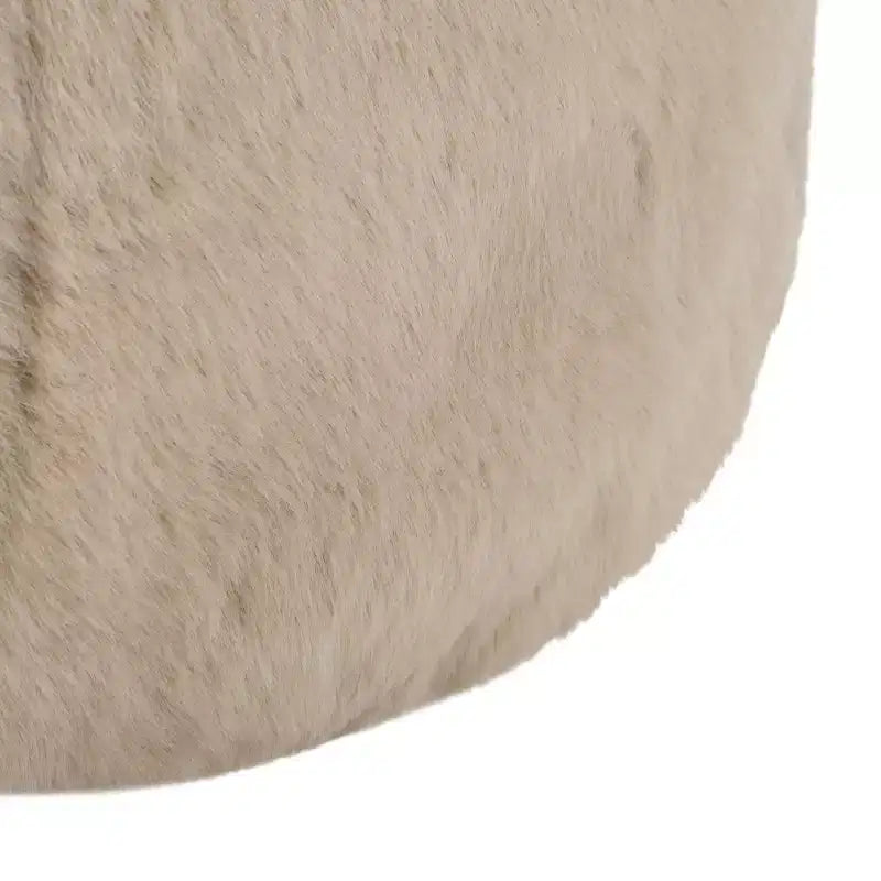 Coussin de siège rond avec rembourrage en polyester