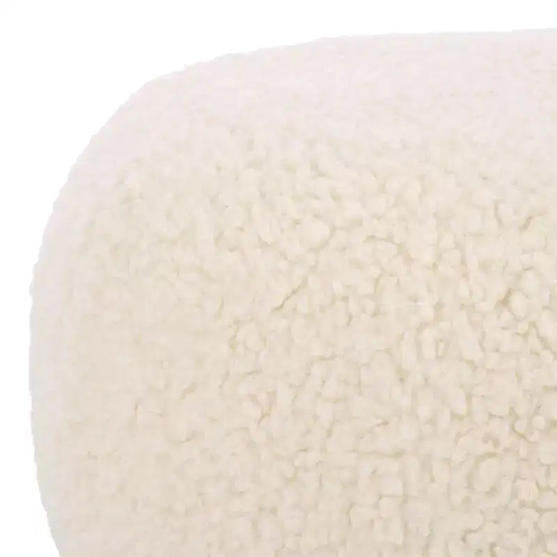 Coussin de siège rond avec rembourrage en polyester