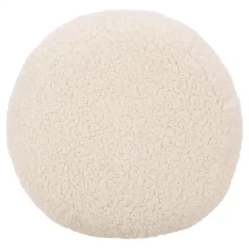 Coussin de siège rond avec rembourrage en polyester