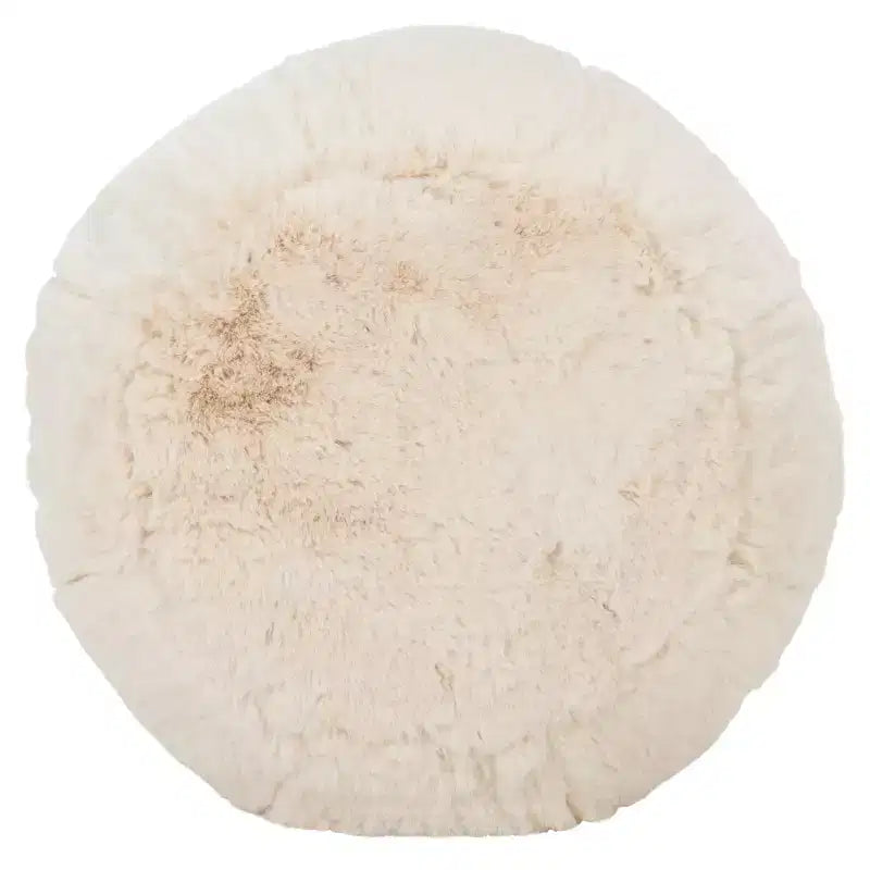 Coussin de siège rond avec rembourrage en polyester