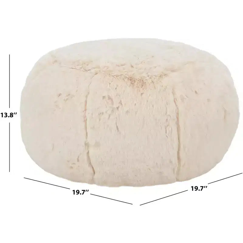 Coussin de siège rond avec rembourrage en polyester