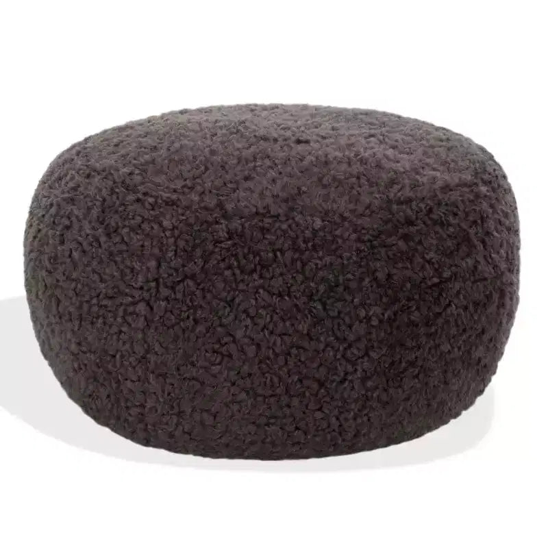 Coussin de siège rond avec rembourrage en polyester