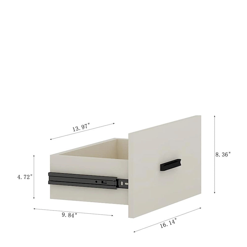Modern Lift-Up Coffee Table with 4 Stools and 2 Drawers