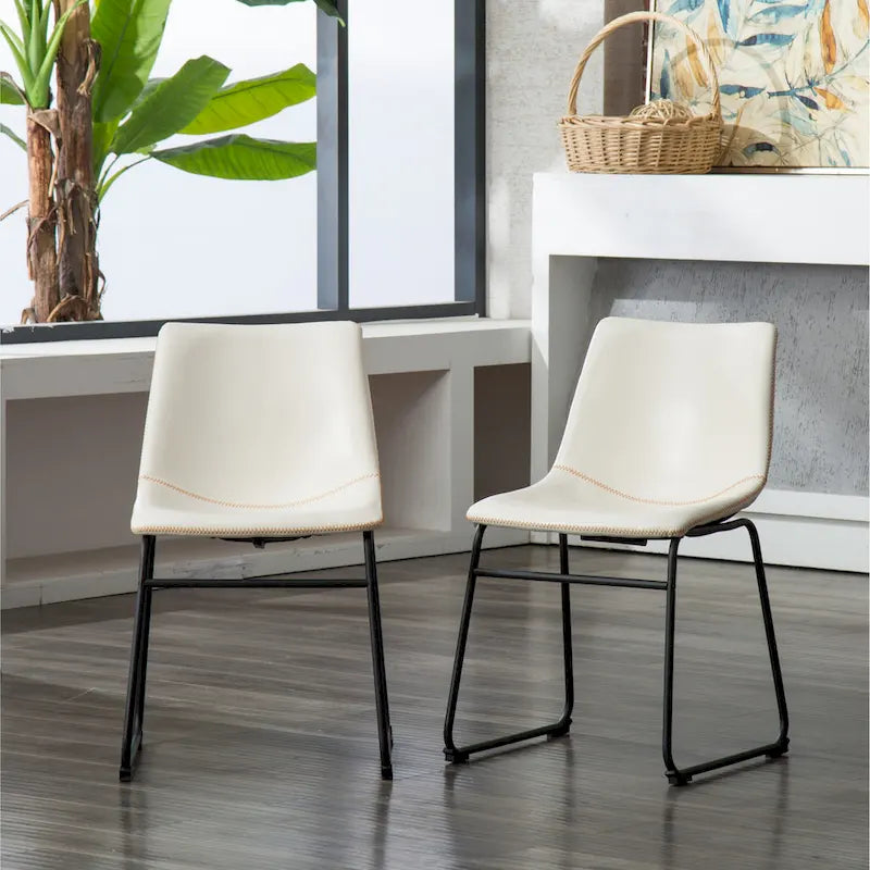 Compact Dining Table and Chair Set Conversation Dining Table and Chair Sets with Metal Chairs Legs for Office Living Room