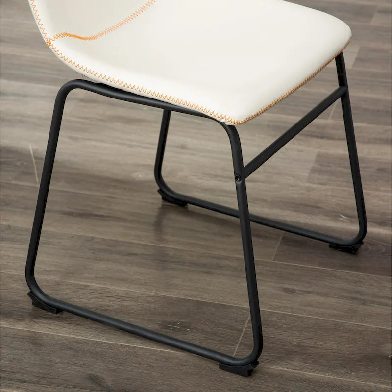 Compact Dining Table and Chair Set Conversation Dining Table and Chair Sets with Metal Chairs Legs for Office Living Room