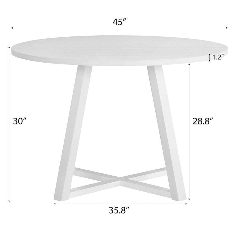 Compact Dining Table and Chair Set Conversation Dining Table and Chair Sets with Metal Chairs Legs for Office Living Room
