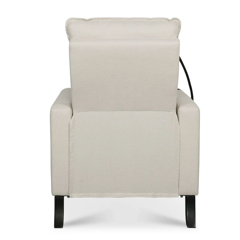 Recliner Chairs for Adults, Adjustable Recliner Sofa with Mobile Phone Holder & Cup Holder