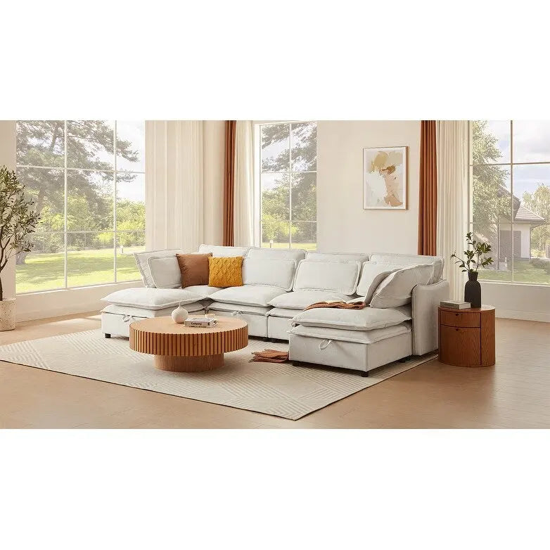 Luxury Sleeper Sofa Bed with Soft Cushion - Ultimate Comfort for Your Home