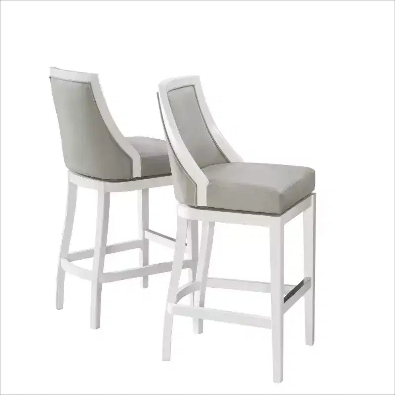 Tabourets hauts avec dossier
