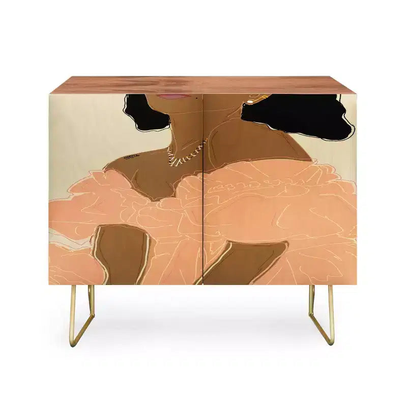EELISE_NDRI Gushin Over You Credenza - Deny Designs