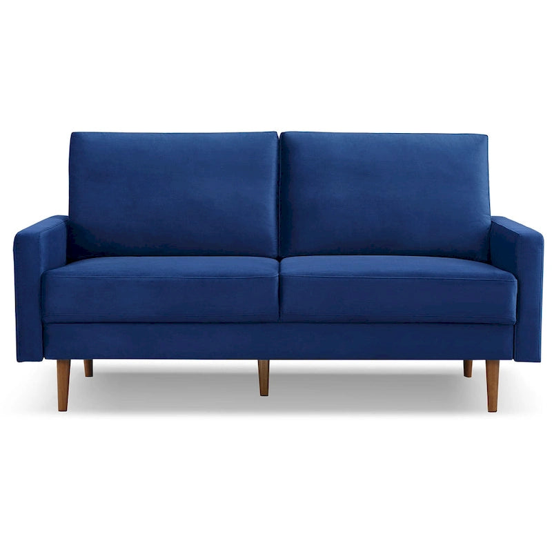 OS Home and Office Furniture 69 Inch Wide Upholstered Sofa with Square Arms