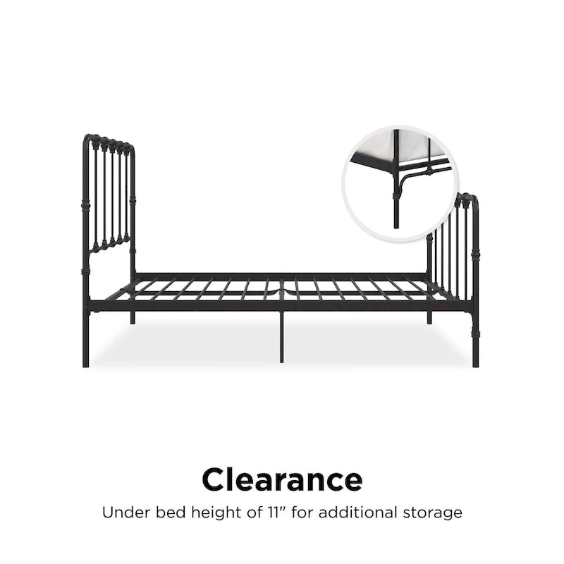 Avenue Greene Sandy Farmhouse Metal Bed