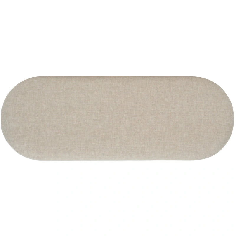 SAFAVIEH Home Collection Iona Open Shelf Bench W/Cushion - 42 W x 15 D x 18 H