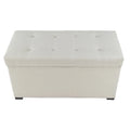 Angela 8 Button Tufted Storage Bench