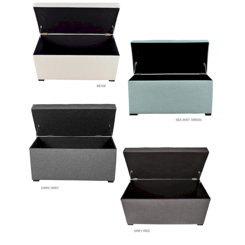 Angela 8 Button Tufted Storage Bench