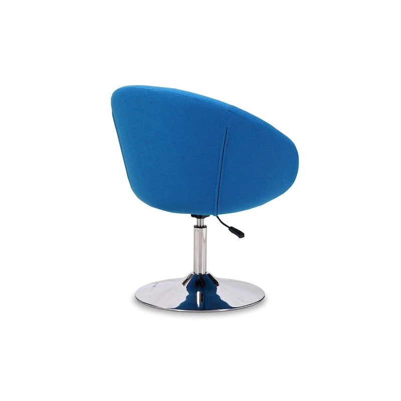 Carson Carrington Folde Barrel Adjustable Swivel Leisure Chair