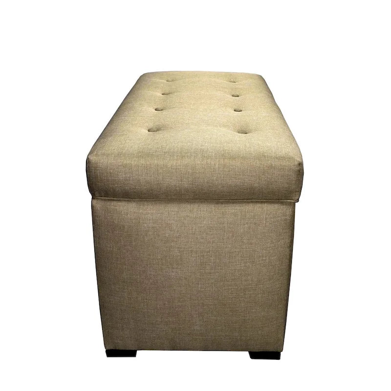 Angela 8-button Tufted HJM08 Storage Trunk Bench