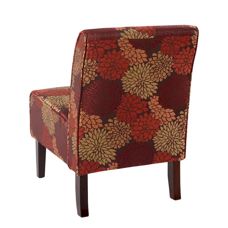 Porch & Den Pihl Floral Harvest Lounge Chair