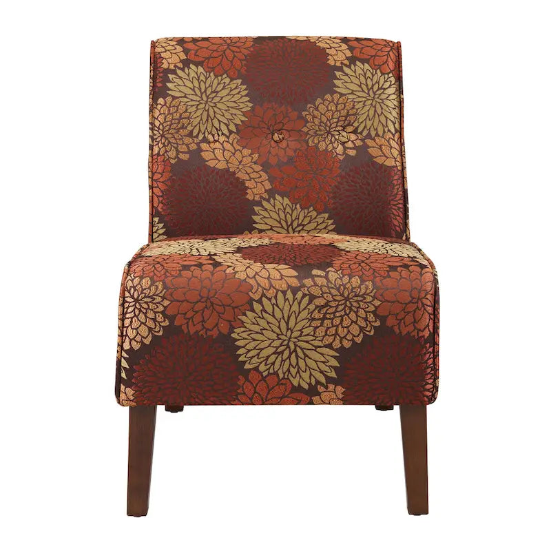 Porch & Den Pihl Floral Harvest Lounge Chair