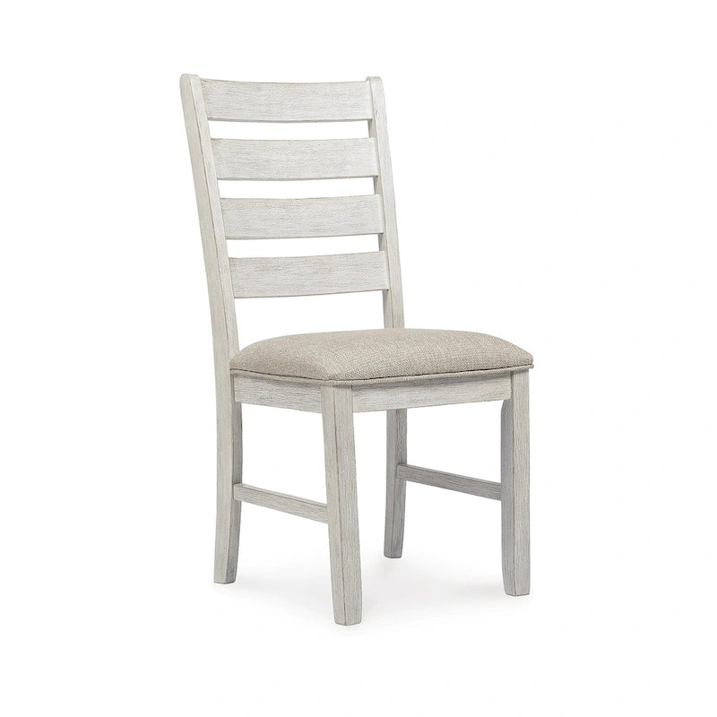 Signature Design by Ashley Skempton White / Light Brown 7-Piece Dining Package