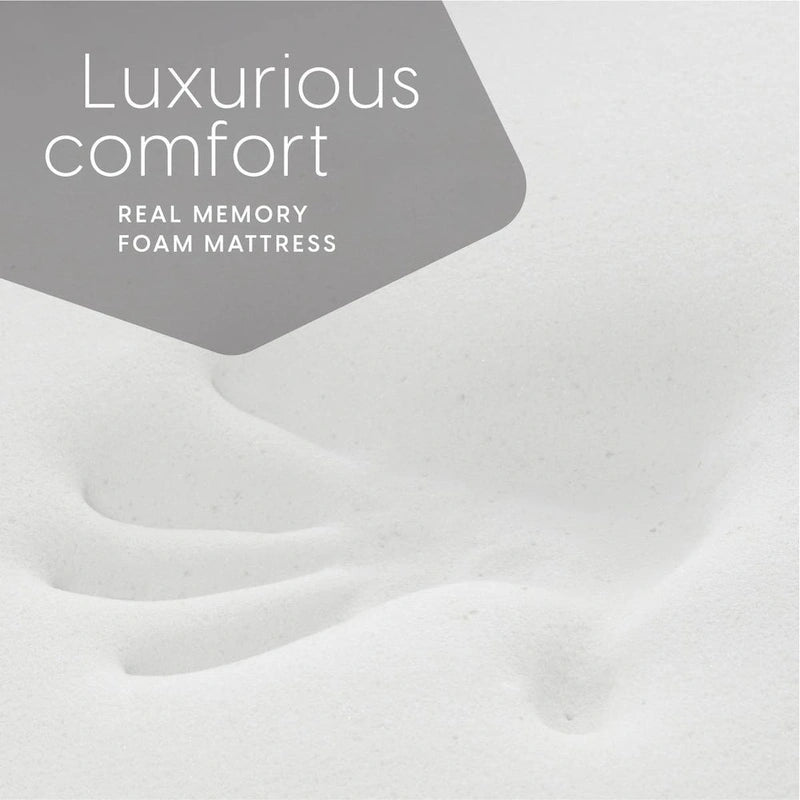 Milliard Black Memory Foam Full-size Futon Mattress