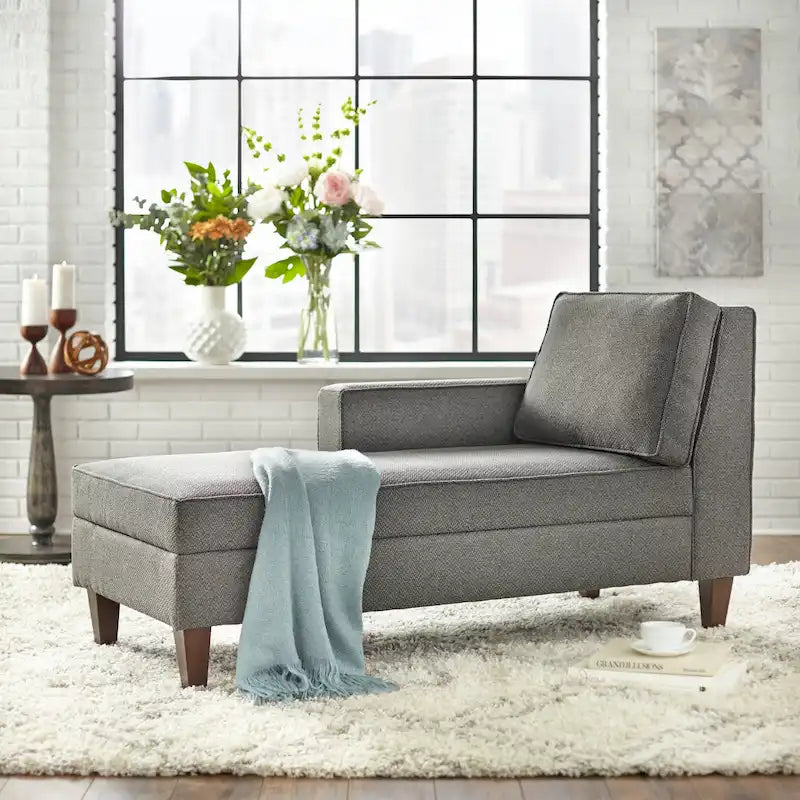Simple Living Ginger Storage Chaise