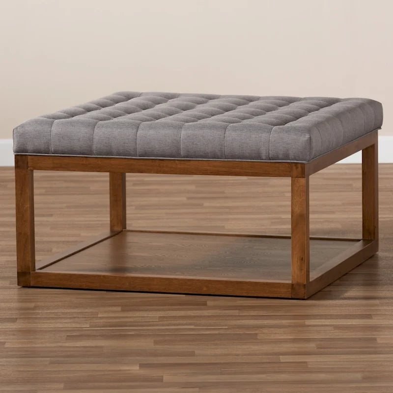 Carson Carrington Jularp Upholstered Cocktail Ottoman
