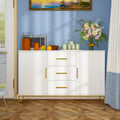 47 Buffet Credenza with Double Doors and 3 Drawers - 47.2L