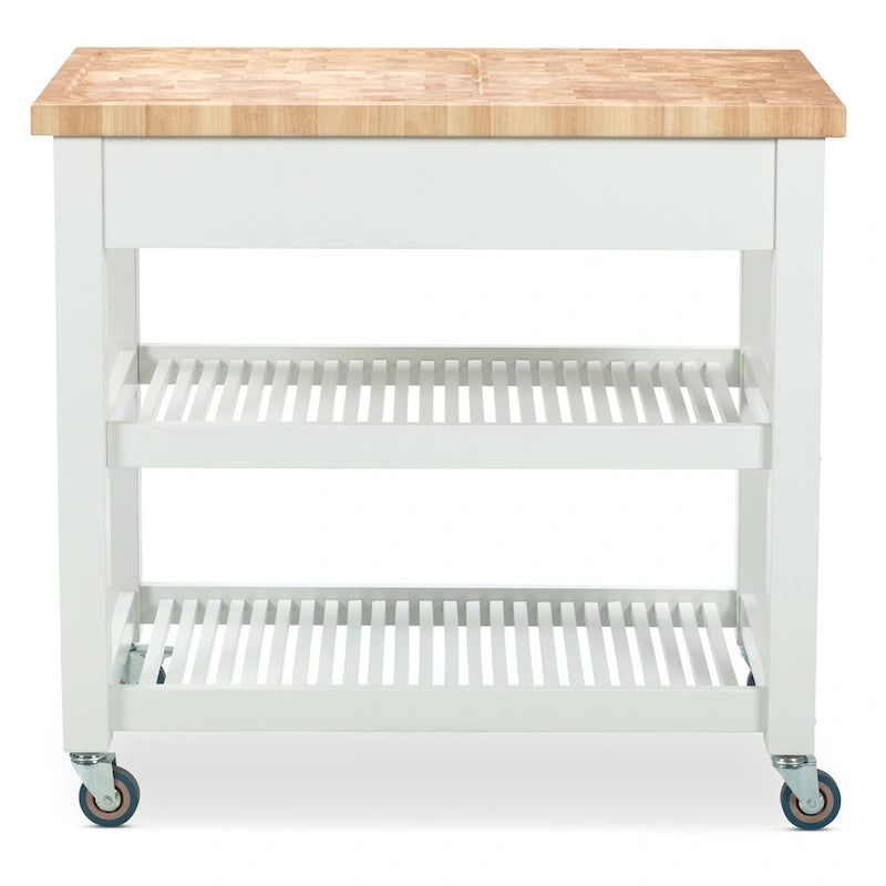 Chris & Chris Pro Chef Work Station Natural All Wood